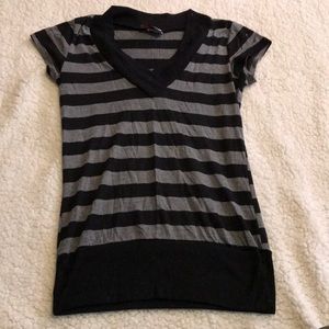 Zoey Beth black and grey shirt